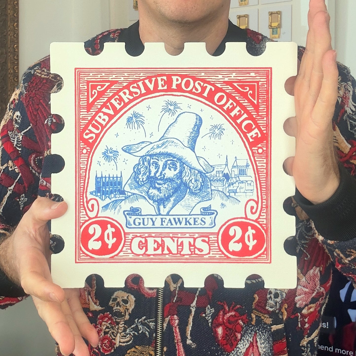 Anonymous Large Art Stamp