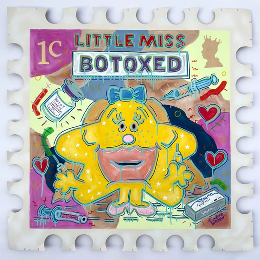 Little Miss Botox MissDemeanour Extra Large Art Stamp