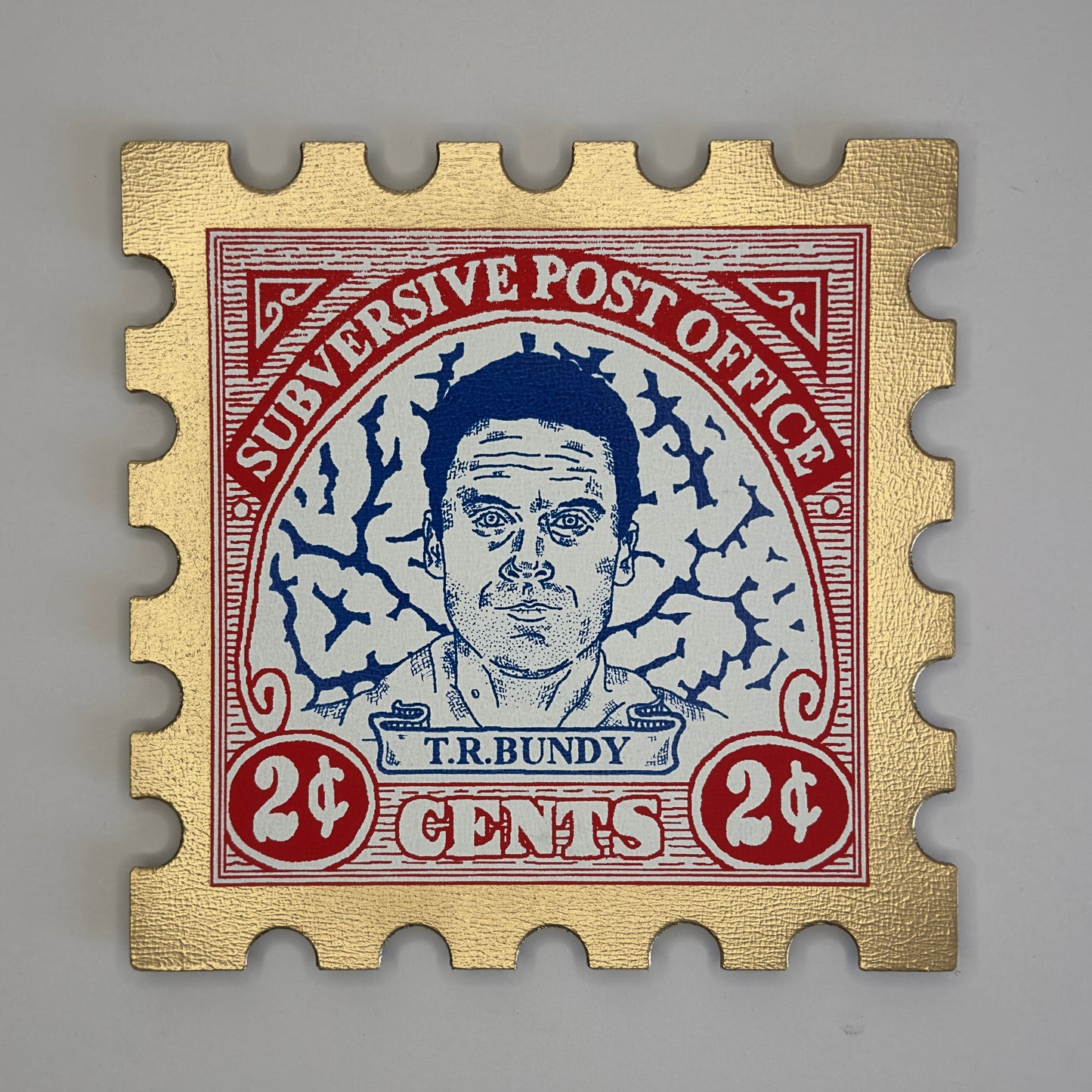 T.R. Bundy Large Art Stamp
