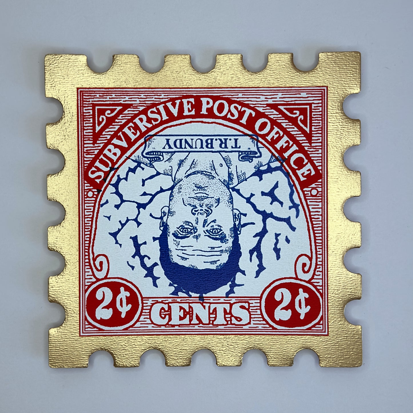 T.R. Bundy Large Art Stamp