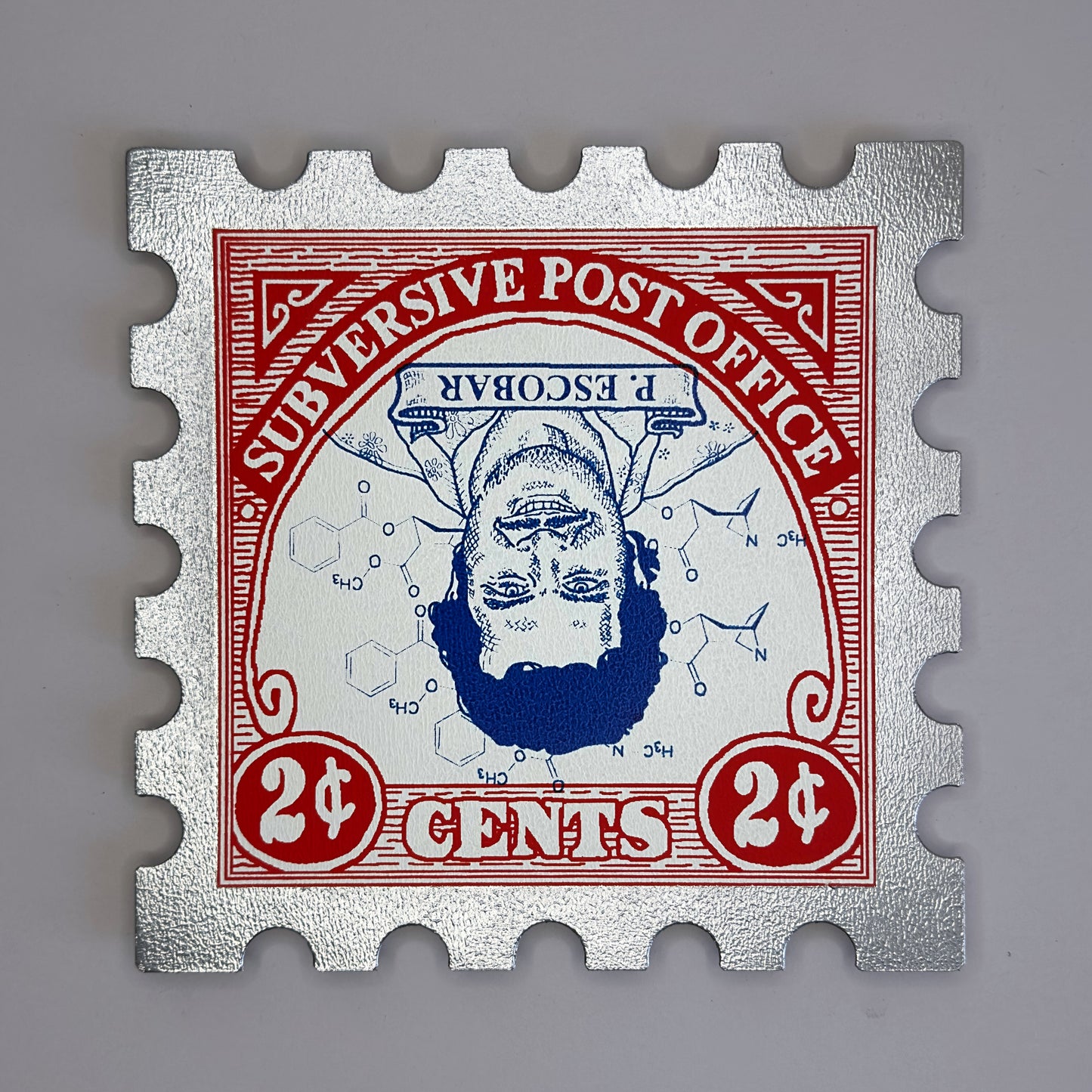P. Escobar Large Art Stamp