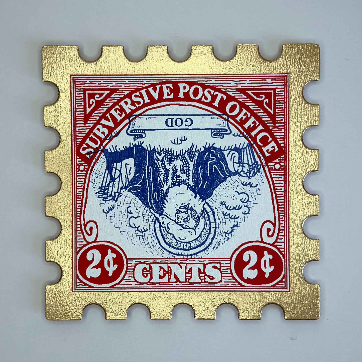 God Large Art Stamp