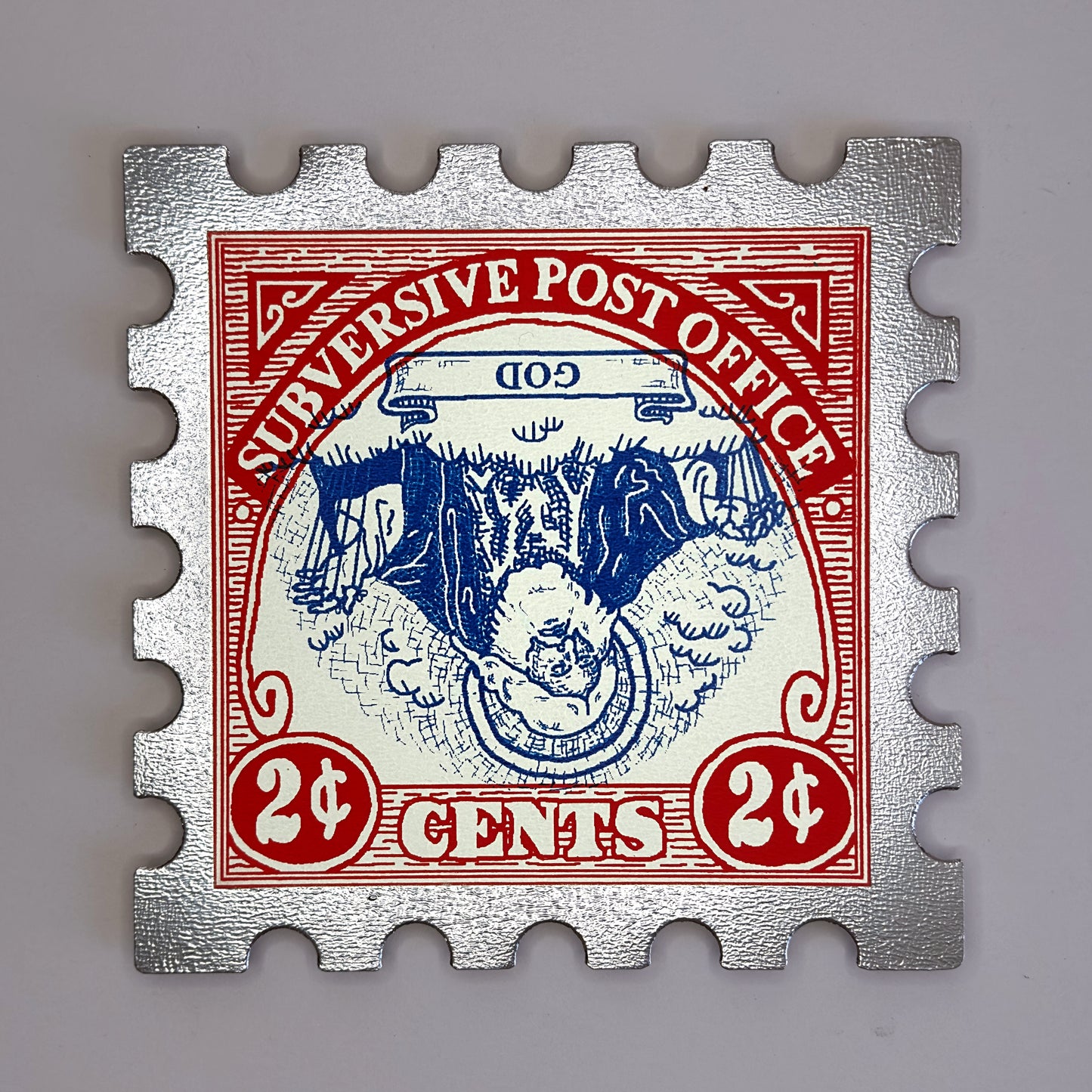 God Large Art Stamp