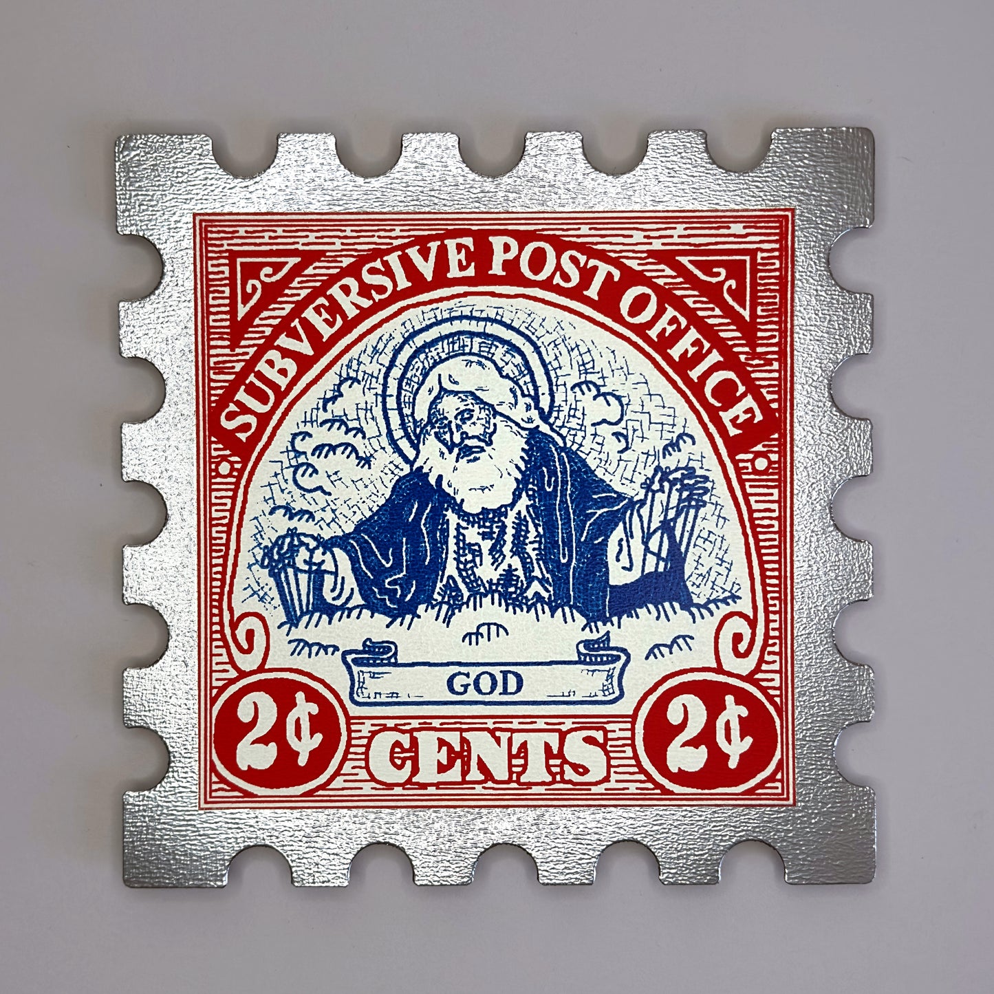 God Large Art Stamp