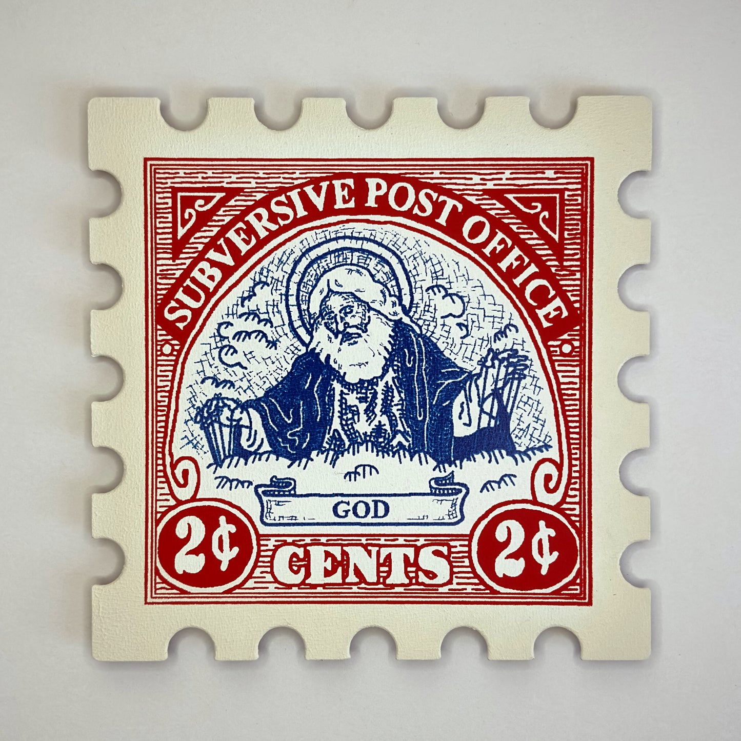 God Large Art Stamp