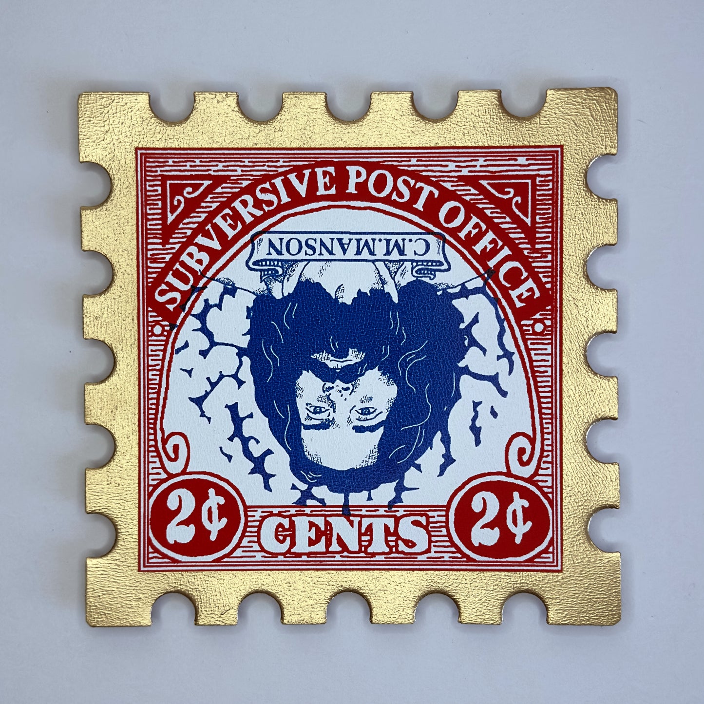 C.M. Manson Large Art Stamp