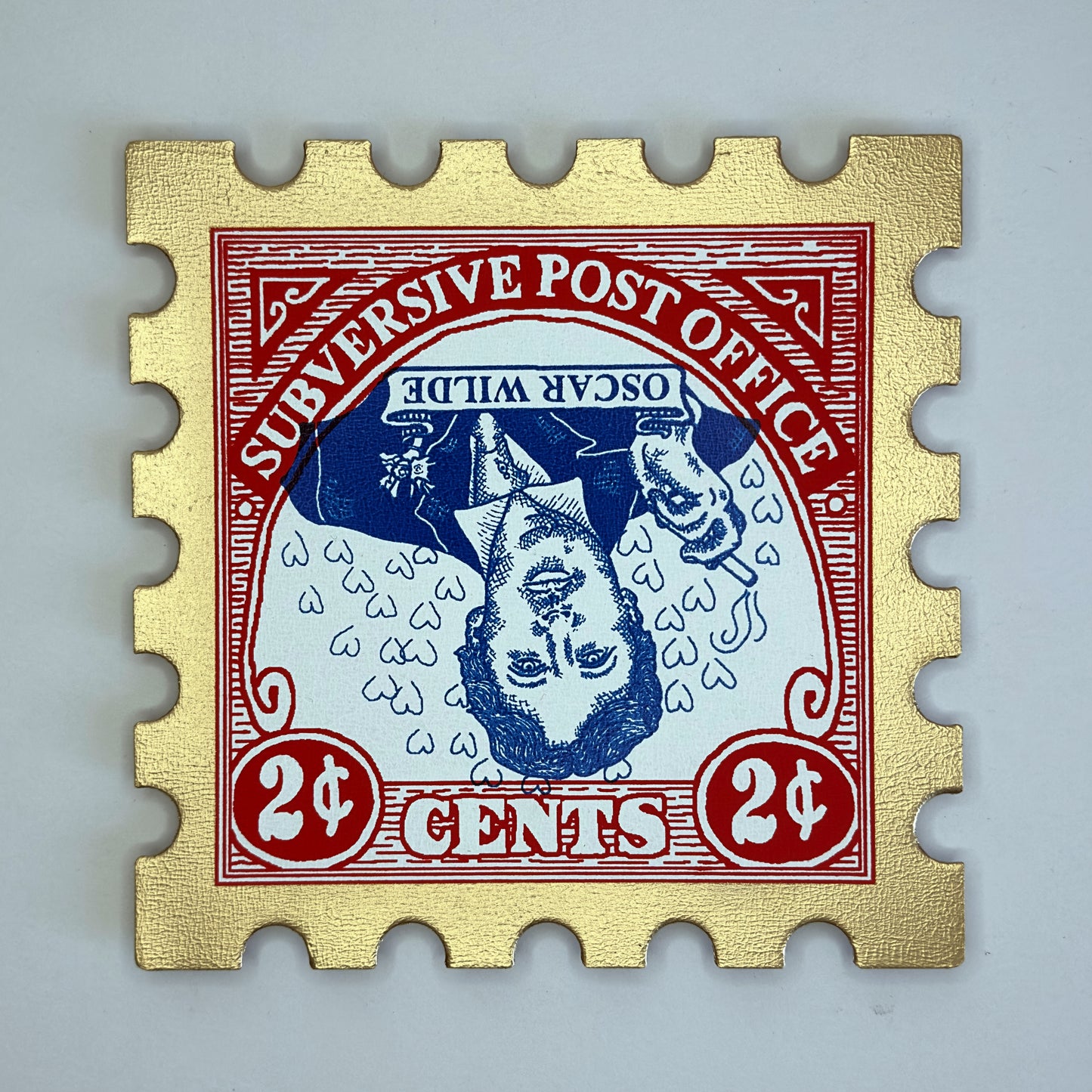 Oscar Wilde Large Art Stamp
