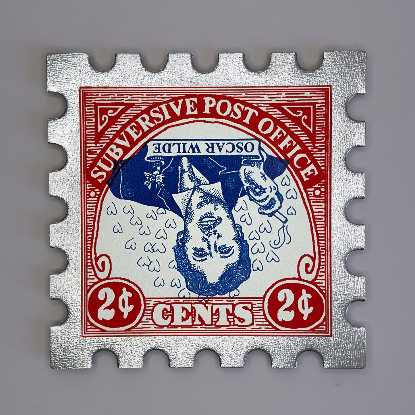 Oscar Wilde Large Art Stamp