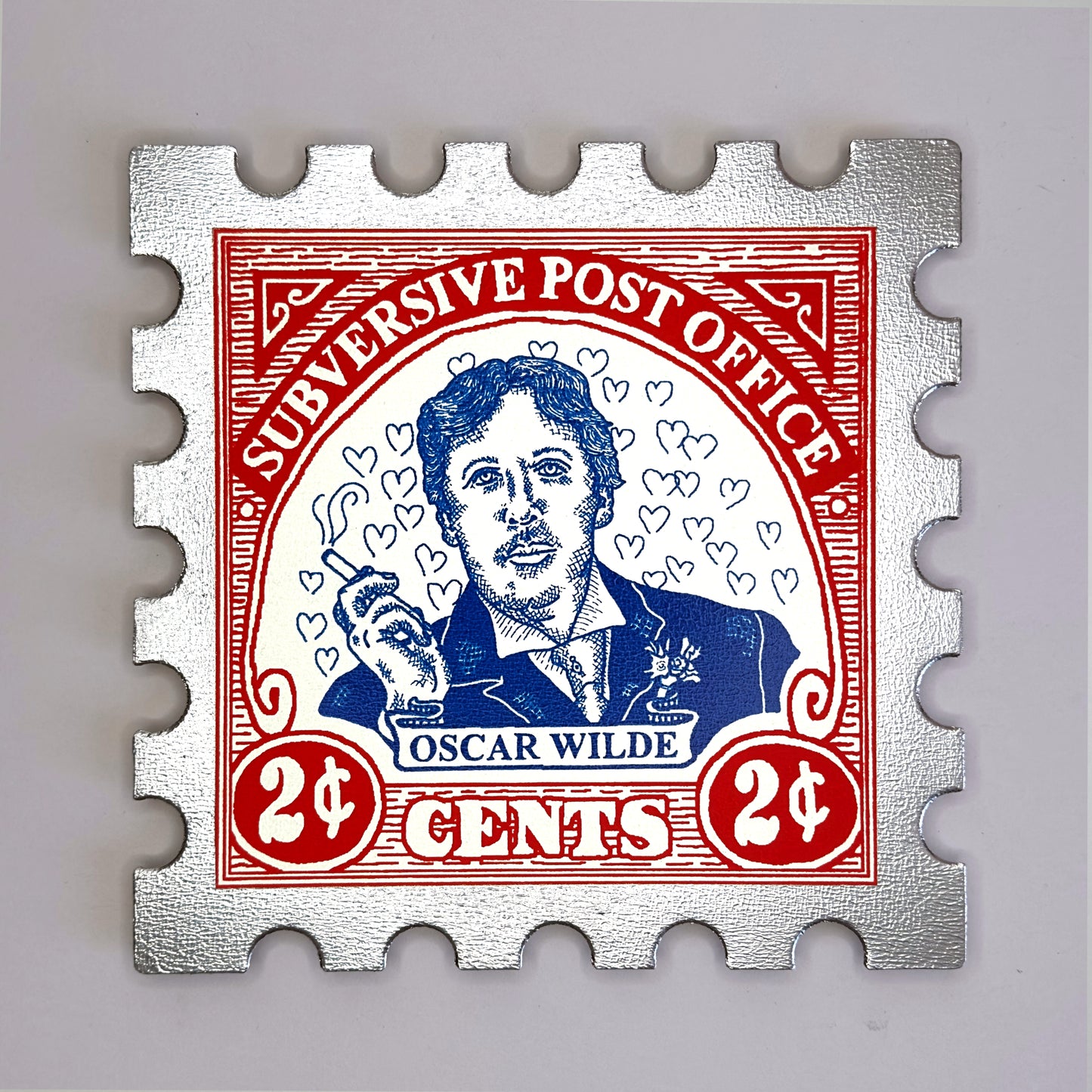 Oscar Wilde Large Art Stamp