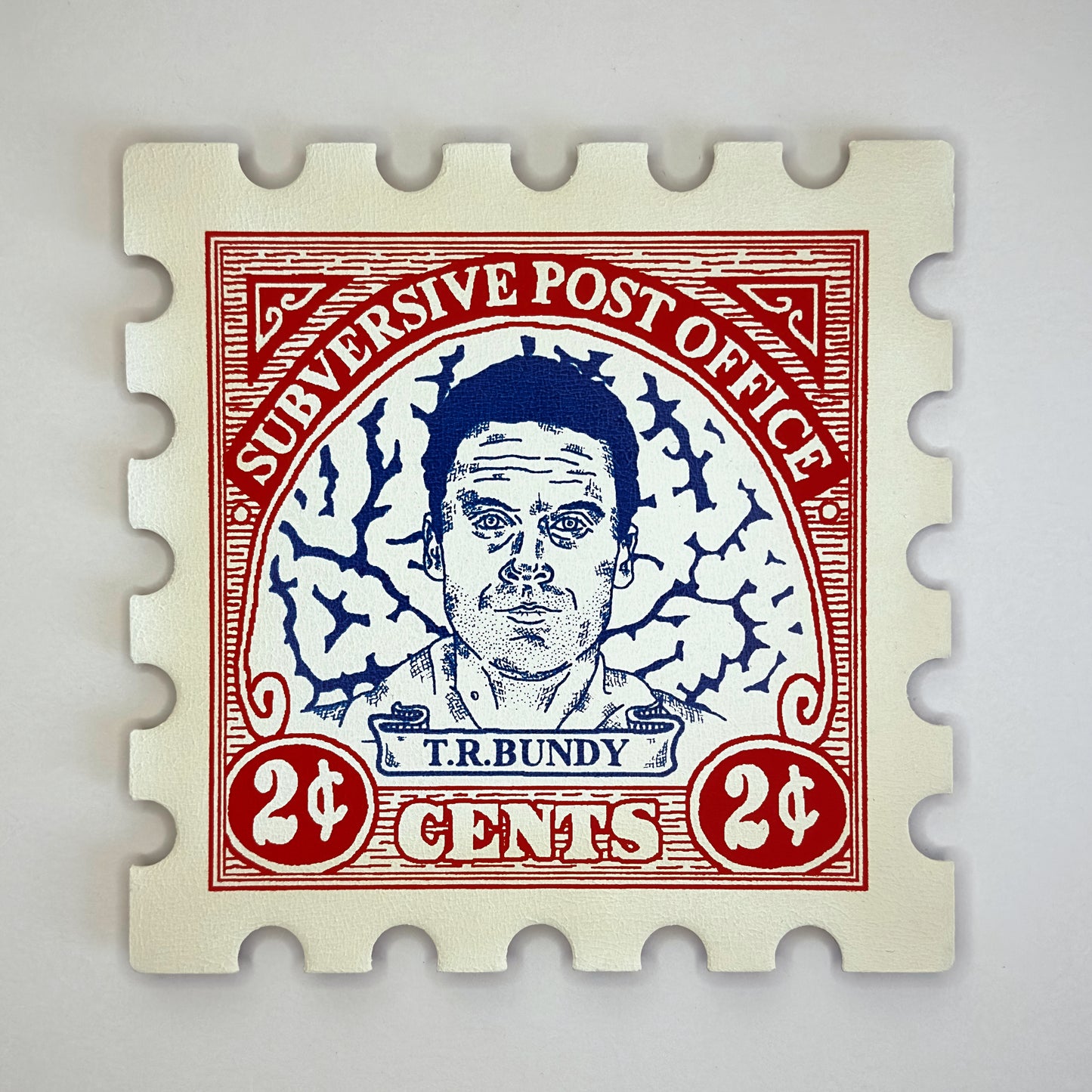 Serial Killers 4 Piece Set Large Art Stamp